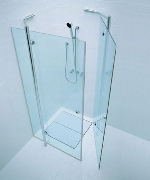 Box doccia in cristallo 100x80