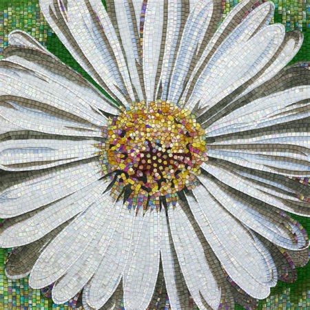 Mosaico Flower Power white