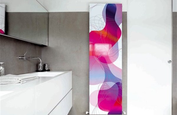Radiatori Caleido by CO.GE.FIN: opere d’arte in bagno