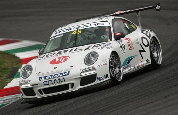 Il team Ebimotors sponsorizzato Nobili  ai vertici del Porsche Carrera Cup 2012 
