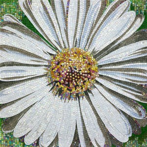 Mosaico Flower Power white
