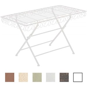 tavolo da giardino in ferro
