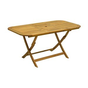 tavolo in legno da giardino