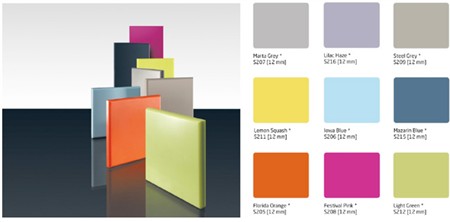 HI-MACS® lancia i nuovi e stupefacenti Solid Colours per il 2011