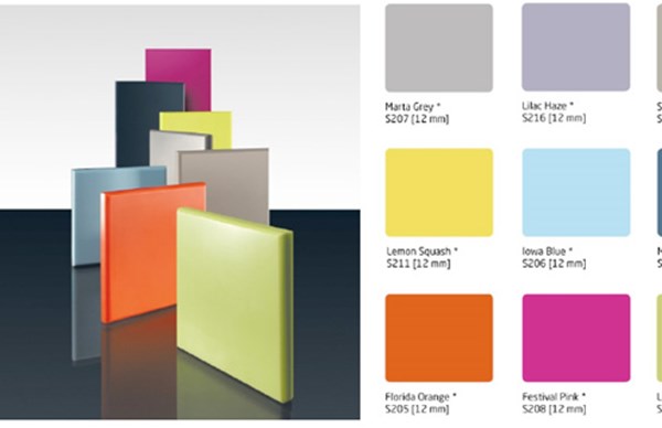 HI-MACS® lancia i nuovi e stupefacenti Solid Colours per il 2011