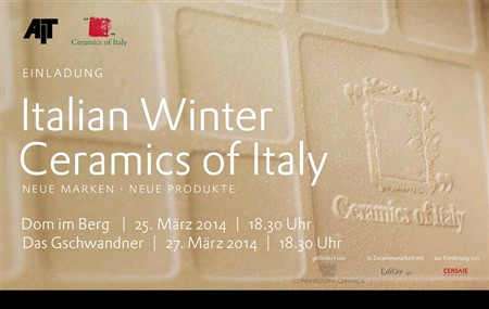 La ceramica italiana incontra gli architetti austriaci